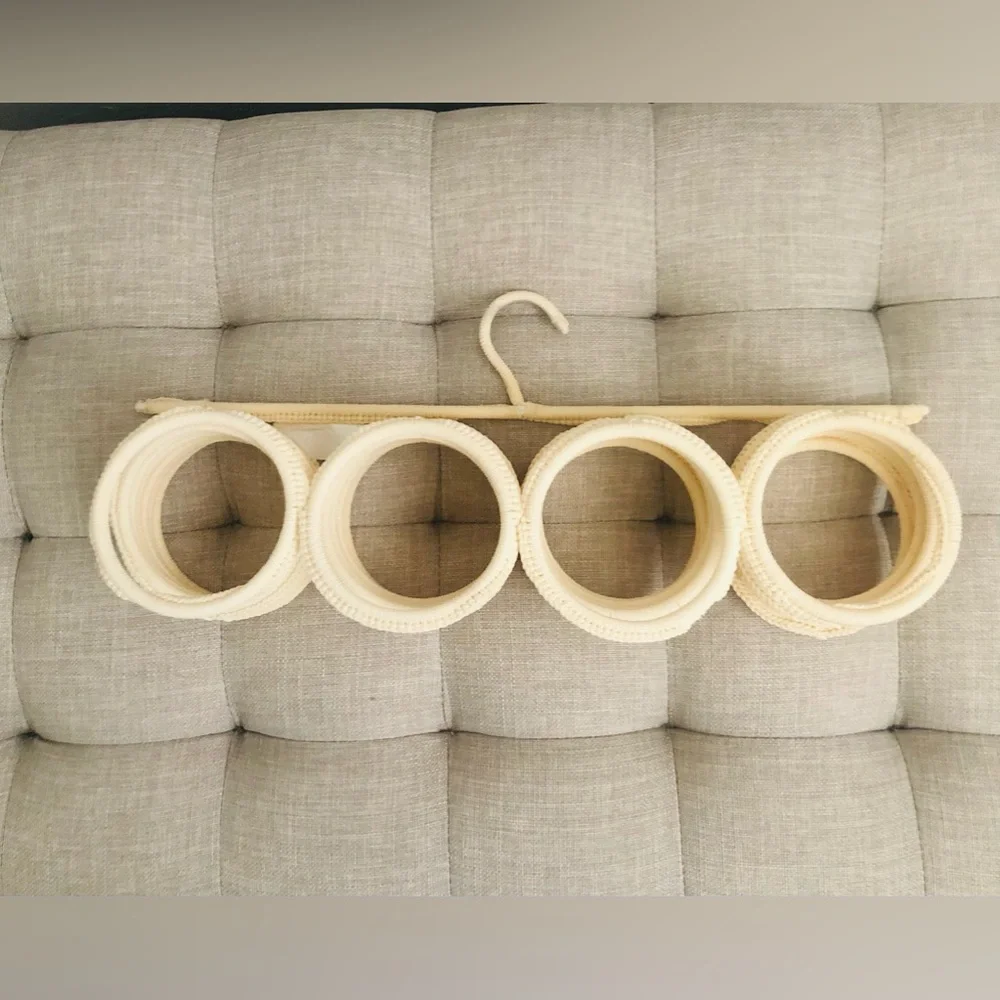 IKEA Hanger KOMPLEMENT Multi Use White Belt Tie Scarf Closet Organizer Macrame